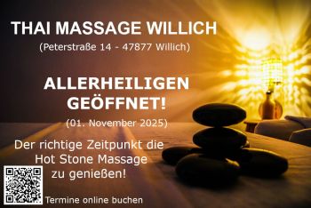 Allerheiligen (01. November 2025) von 10.00 - 17.00 Uhr geöffnet!